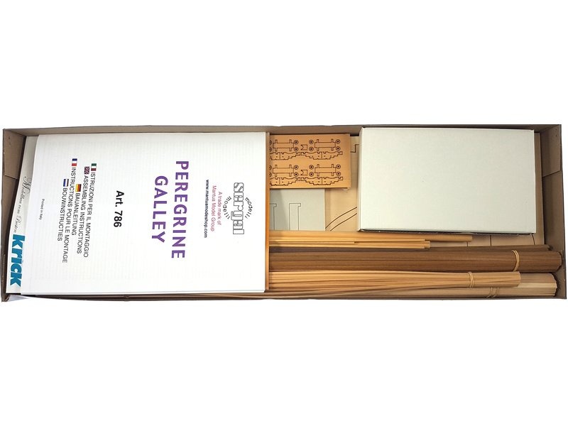 ⚓ Kit Maquette Bateau Mantua Model 786 – Peregrine Galley échelle 1:60 – Neuf