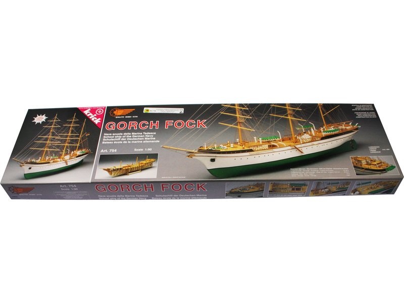 Mantua Model Gorch Fock 1:90 kit | Promodels.cz