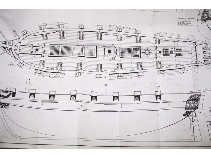 Kit Maquette Bateau Mantua Model 773 - Astrolabe, Vaisseau Français 1811, échelle 1:50, Neuf