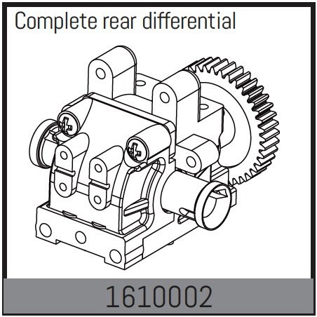 Compplete Rear Diff Complete rear differential | Promodels.cz