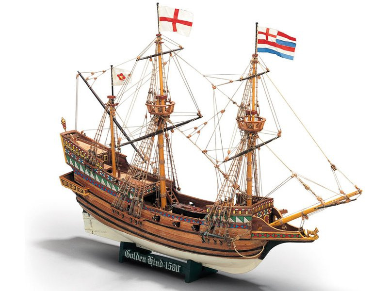 MAMOLI Golden Hind 1577 1:53 kit | Promodels.cz
