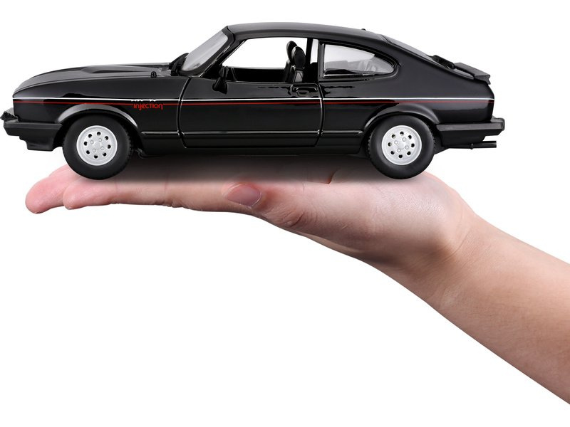 Burago 1/24 Scale Diecast 0181 - Ford Capri GR5 #51 Nigrin