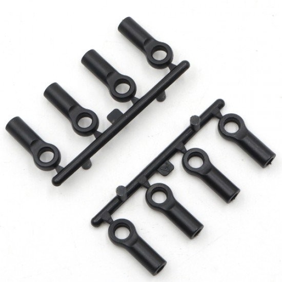 Plastové kulové kloubky 4,8mm, dlouhé, 8ks (1)