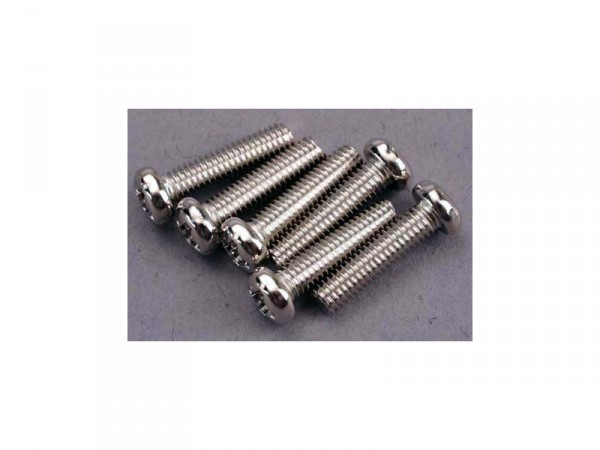 Šroub křížový půlkulatá hlava zink. M3x12mm (6)