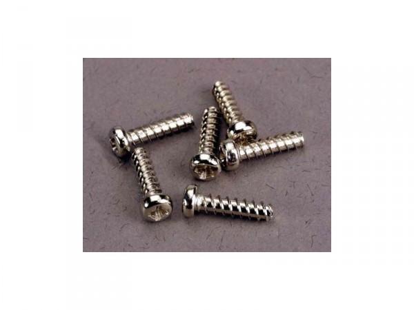 Vrut křížový půlkulatá hlava zink. 2.6x10mm (6)