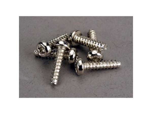 Vrut křížový půlkulatá hlava zink. 3x12mm (6)