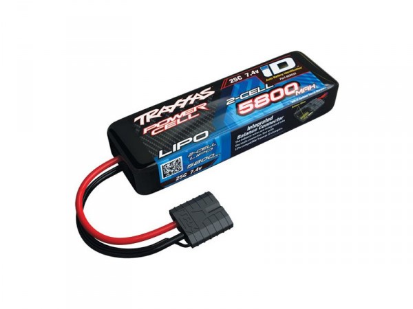 Traxxas LiPol Car 25C 5800mAh 2S1P 7.4V iD