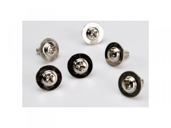 Šroub křížový hlava s přírubou zink. M3x8mm (6)