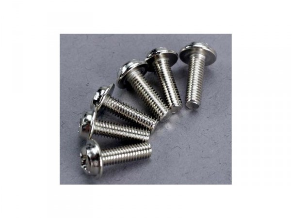 Šroub křížový s přírubou zink. M3x20mm (6)