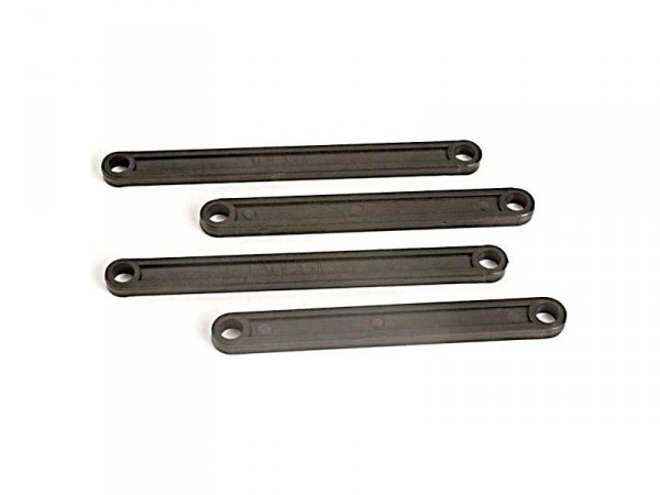 Traxxas - tyče zavěsů kol plast černé (2+2)