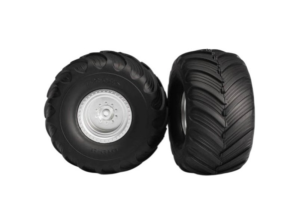 Kolo zadní Monster Jam, stříbrný disk (2)