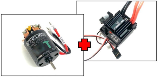 Combo Absima Thust B-Spec 45T + ESC Absima 80A (1)