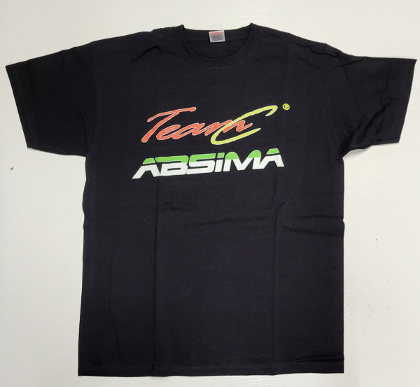 Tričko Absima/TeamC černé XXL (1)