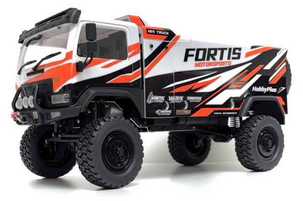 Hobby Plus / Absima DKR-4 Fortis Rally Truck RTR 1:18 4WD White (11)