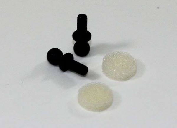 TeamC T02092 - Ball Stud - long (4 pcs) 2WD/4WD Comp.