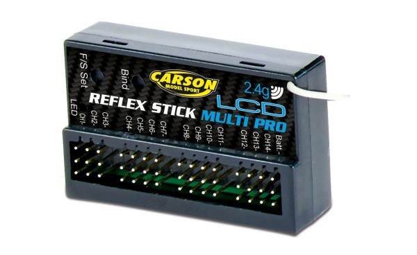 Přijímač Carson Reflex Stick Multi Pro LCD