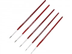 Modelcraft štětec ze sobolí srsti (sada 5ks)