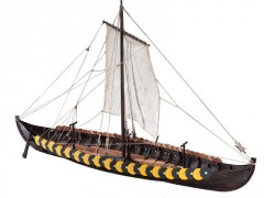 Dušek Vikingská loď Gokstad 1:35 kit