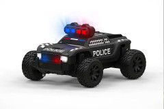 1/76 C82 Off-Road Police RC Car RTR (černá)