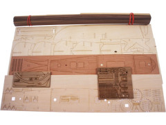 Dušek Golden Hind 1577 1:72 kit