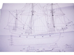 Dušek Golden Hind 1577 1:72 kit