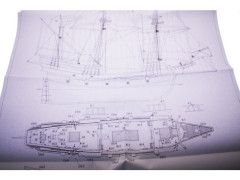 Dušek Golden Hind 1577 1:72 kit