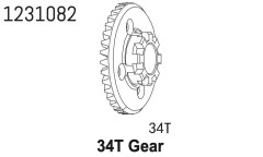 1231082 - Crown Gear 34T CR4.4