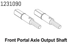 1231090 - Portal Axle Shaft (front) CR4.4 (2)