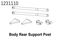 1231110 - Hinge & Pivot Body Mount CR4.4