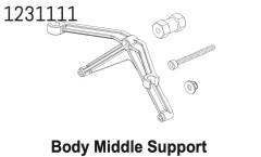 1231111 - Inner Spare Tire Mount CR4.4