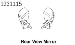 1231115 - Side Mirror (l/r) CR4.4