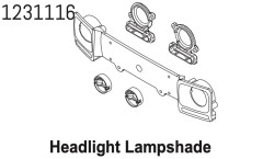 1231116 - Front Headlight Bucket CR4.4