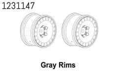 1231147 - 2.2" Wheels CR4.4 (2)