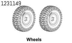1231149 - 2.2" Tire Set  CR4.4 (2)
