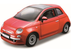 Bburago Fiat 500 2007 1:32 bronzová metalíza