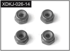 J-026-14 - M2.5 Nut (4)