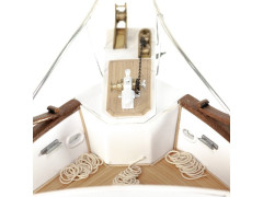 AMATI Grand Banks motorová jachta 1967 1:20 kit