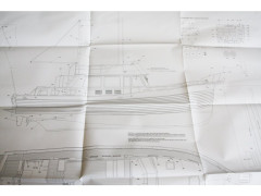 AMATI Grand Banks motorová jachta 1967 1:20 kit