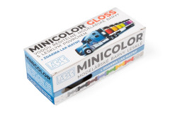 Barvy Mini Color LESK, sada 10 lahviček