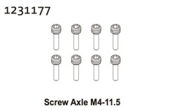 1231177 - Screw Pin M4x11.5 (8)