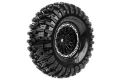 CR-SIXGEAR 1.9 - Kompletní kola s černými disky, 2 ks