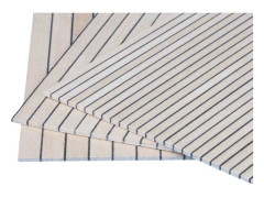 Krick Deska paluby plank hrušeň černá 5/0.5mm