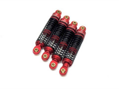 Hliníkové třecí tlumiče Absima včetně pružin pro malé modely, délka 53mm, 4ks