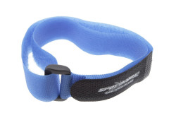 Utahovací suchý zip se sponou 40x2cm, modrý