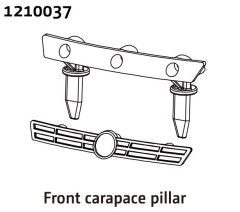 1210037 - Front Grille & Body Mount - Rally