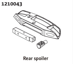 1210043 - Rear Bumper and Muffler