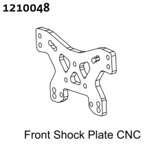 1210048 - Alu Front Shock Tower - Rally