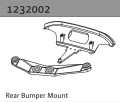 1232002 - Rear Bumper Mount