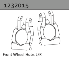 1232015 - Front Wheel Hubs L/R