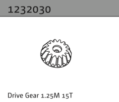 1232030 - Drive Gear 1.25M 15T